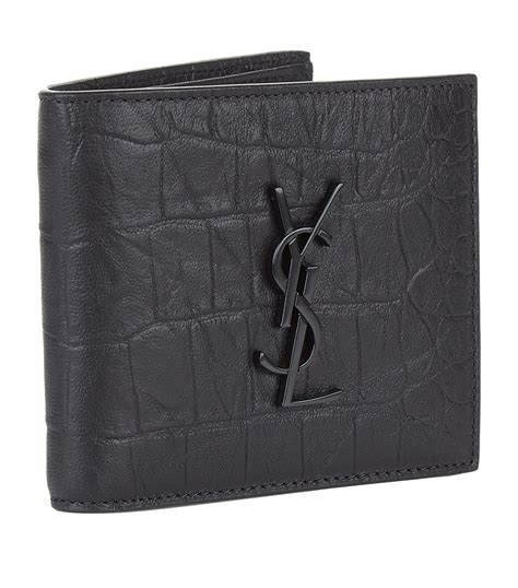 ysl leopard wallet|ysl wallets for men.